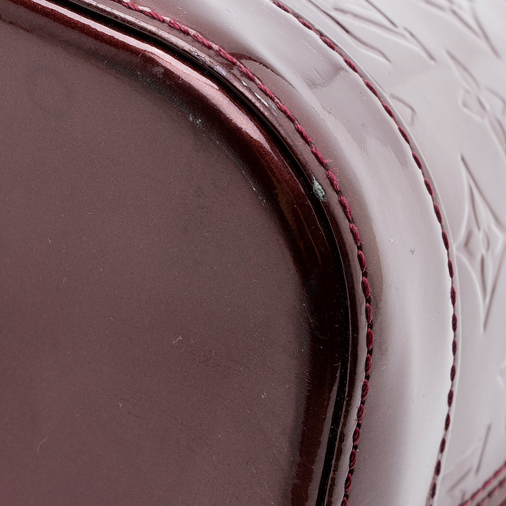 Louis Vuitton Monogram Vernis Alma GM Satchel (SHF-18916)