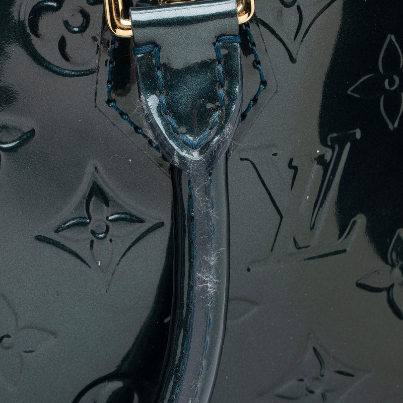 Louis Vuitton Monogram Vernis Alma GM Satchel (SHF-n4uWmK)