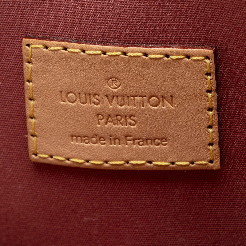 Louis Vuitton Monogram Vernis Alma PM Satchel (SHF-18202)