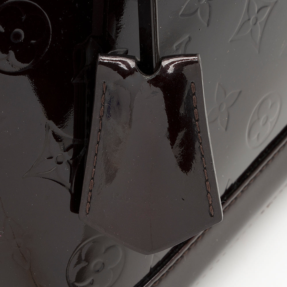 Louis Vuitton Monogram Vernis Alma PM Satchel (SHF-19859)