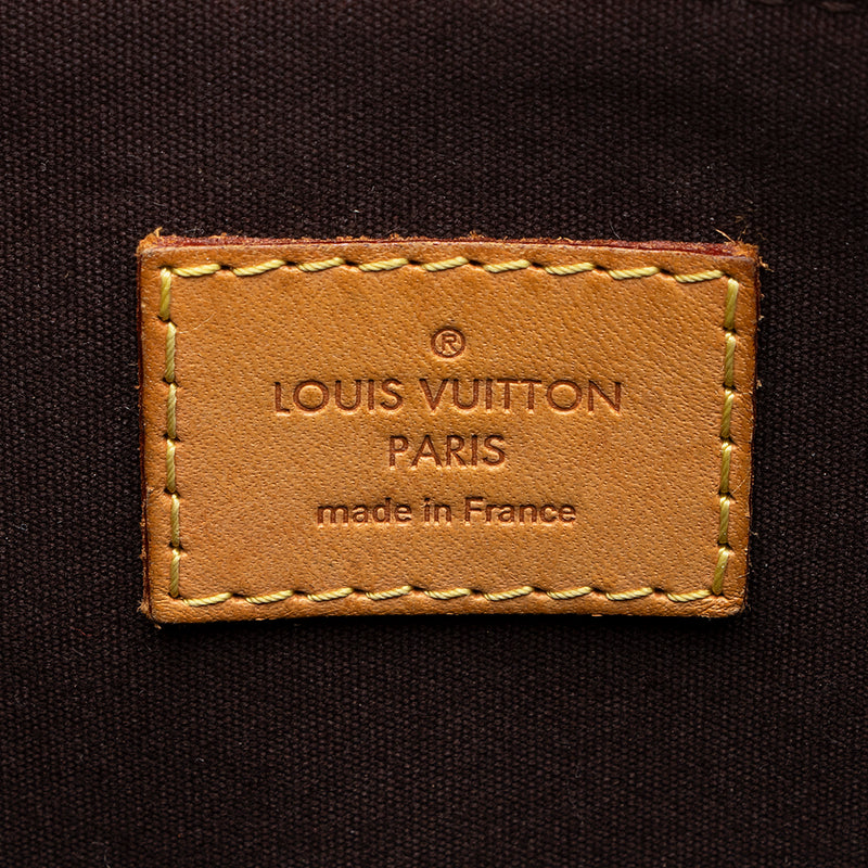 Louis Vuitton Monogram Vernis Alma PM Satchel (SHF-19859) – LuxeDH