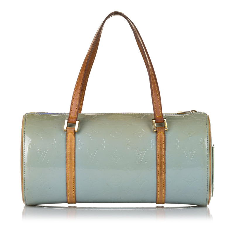 LOUIS VUITTON women's designer BLUE VERNIS BEDFORD bag