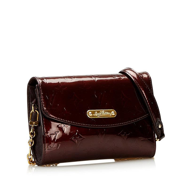 vuitton monogram vernis leather handbag