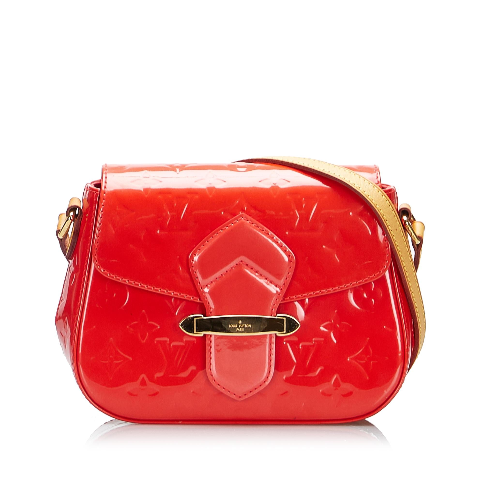 Louis Vuitton Monogram Vernis Bellflower PM (SHG-JHoZkM)