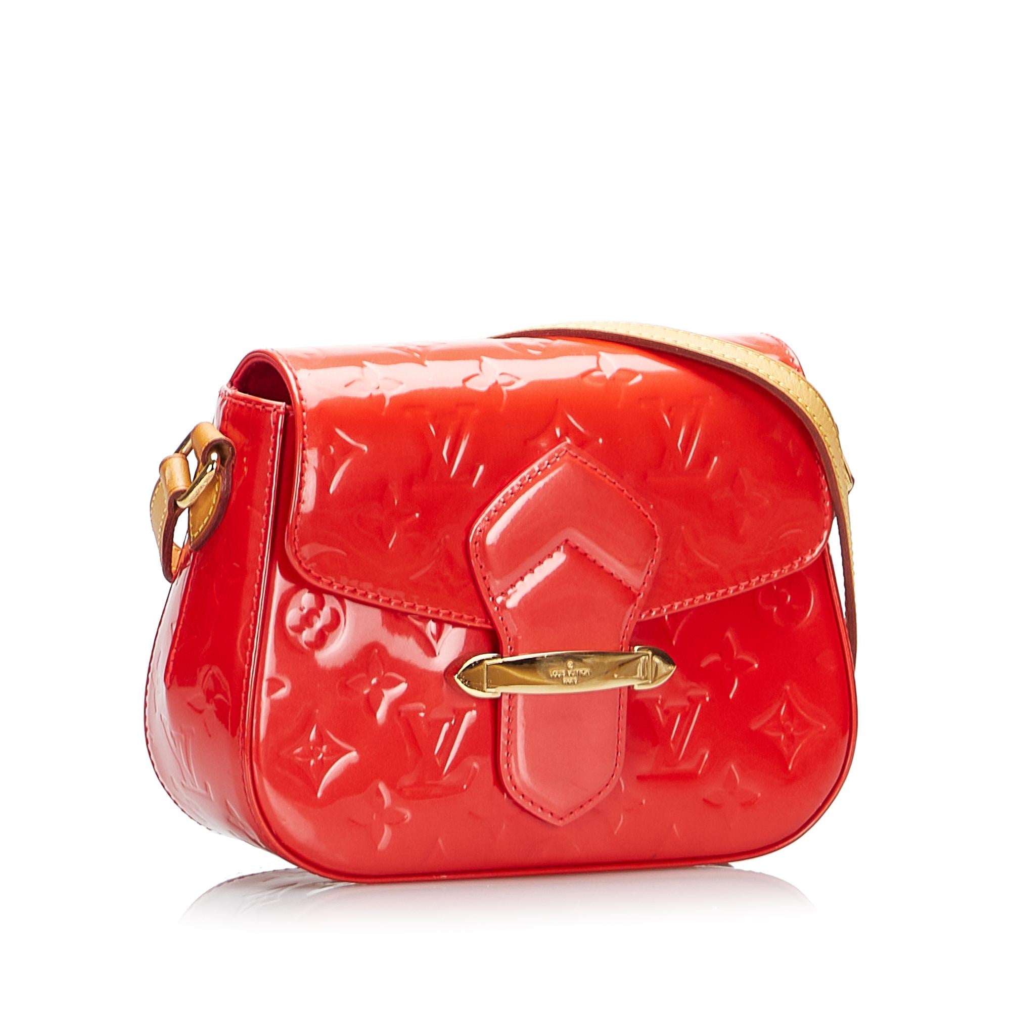 Louis Vuitton Monogram Vernis Bellflower PM (SHG-JHoZkM)