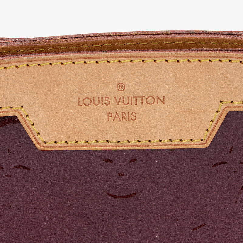 Louis Vuitton Monogram Vernis Brea GM Satchel (SHF-20550)