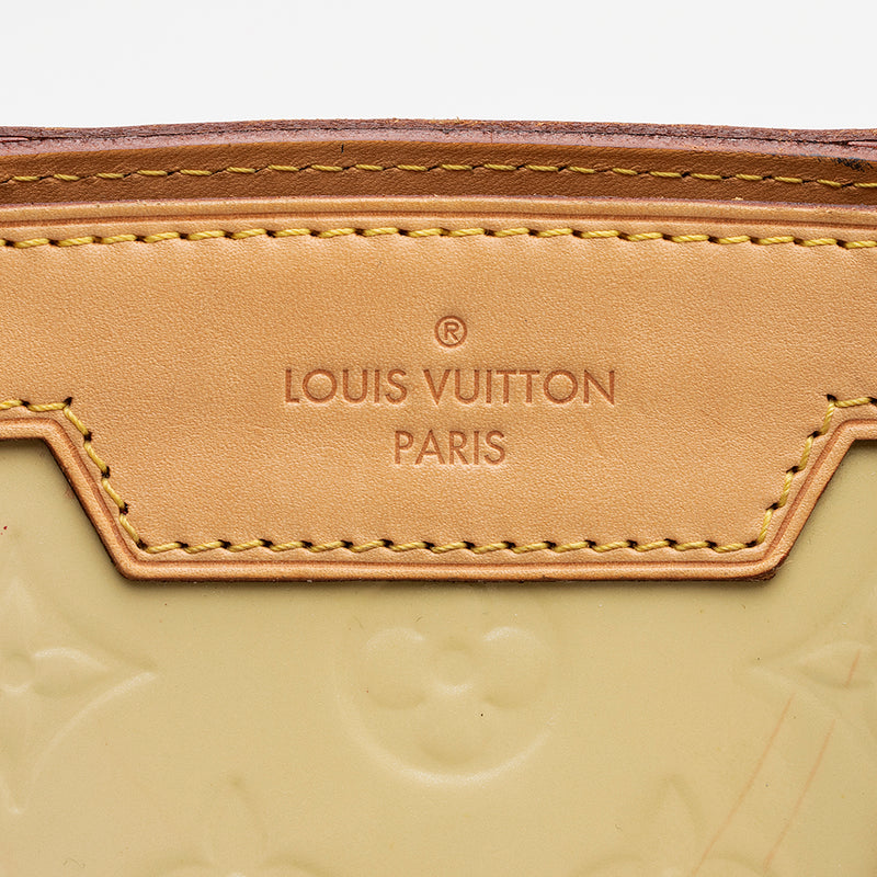 Louis Vuitton Monogram Vernis Brea MM Satchel (SHF-20211)