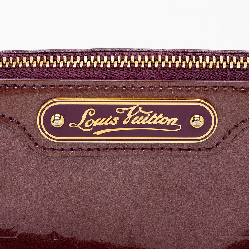 LOUIS VUITTON Monogram Vernis Pochette Cosmetic Pouch Red M90172 LV Auth  46847 Patent leather ref.981109 - Joli Closet