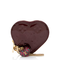 Louis Vuitton, Bags, Louis Vuitton Vernis Heart Coin Purse