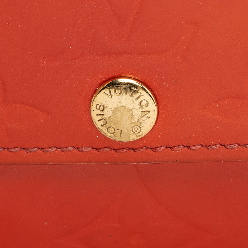 Authentic LOUIS VUITTON Monogram Vernis Ludlow Coin Case Wallet #17047