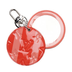 Louis Vuitton KeyChain Key Ring Bag Charm LV Mirror Epi Pink