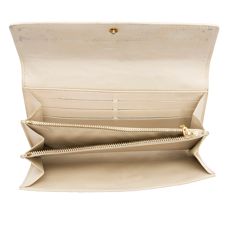 Louis Vuitton - Sarah Wallet - Monogram Leather - Dune - Women - Luxury