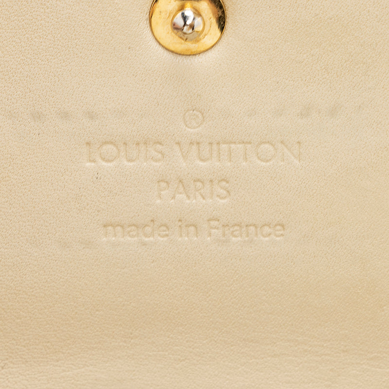 Louis Vuitton Monogram Vernis Sarah Wallet (SHF-20427)