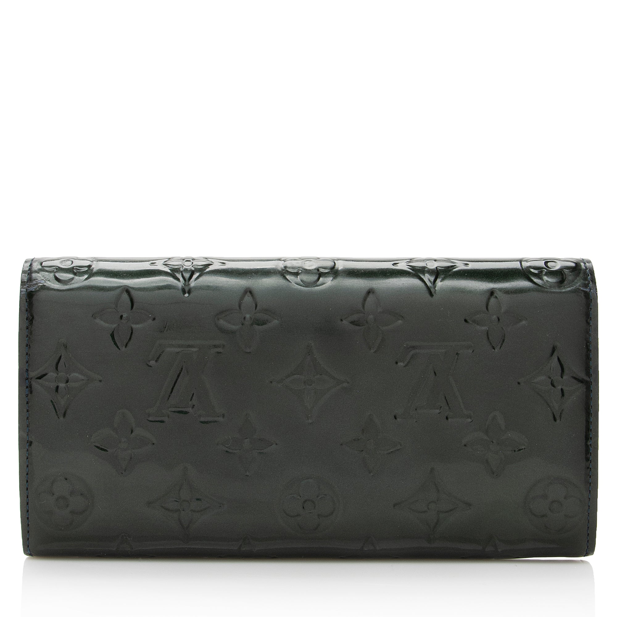 Louis Vuitton Monogram Vernis Sarah Wallet (SHF-22290)