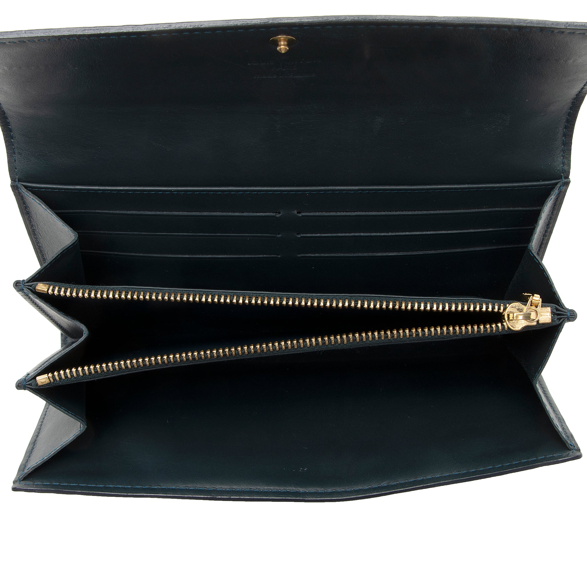 Louis Vuitton Monogram Vernis Sarah Wallet (SHF-22290)