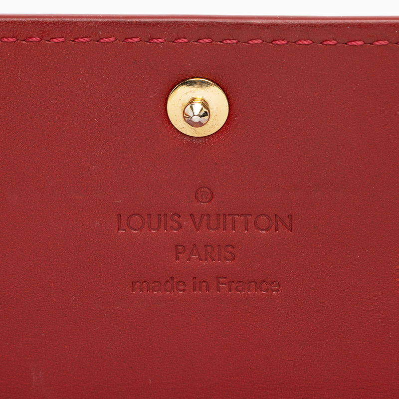 Louis Vuitton Monogram Vernis Sarah Wallet (SHF-23901)