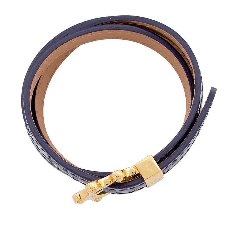 Louis Vuitton Vernis Triple Tour Wrap Bracelet (SHG-28984) – LuxeDH