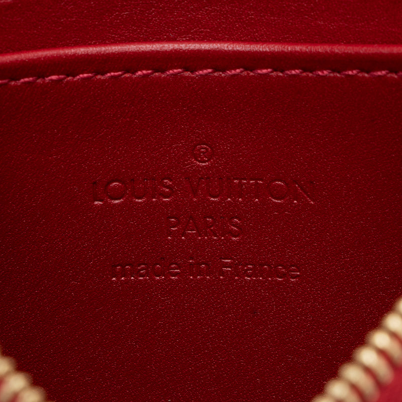 Louis Vuitton Monogram Vernis Zippy Coin Wallet (SHF-15405)