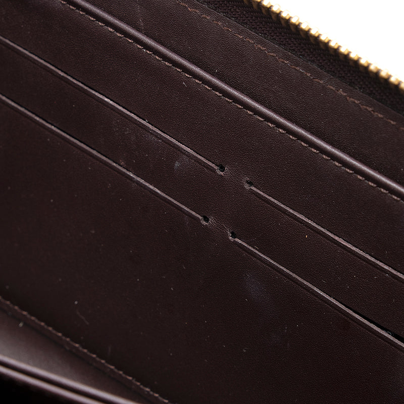 Louis Vuitton Monogram Vernis Zippy Wallet (SHF-21178)