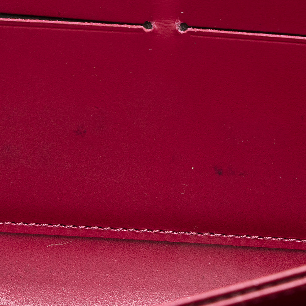 Louis Vuitton Monogram Vernis Zippy Wallet (SHF-22083)