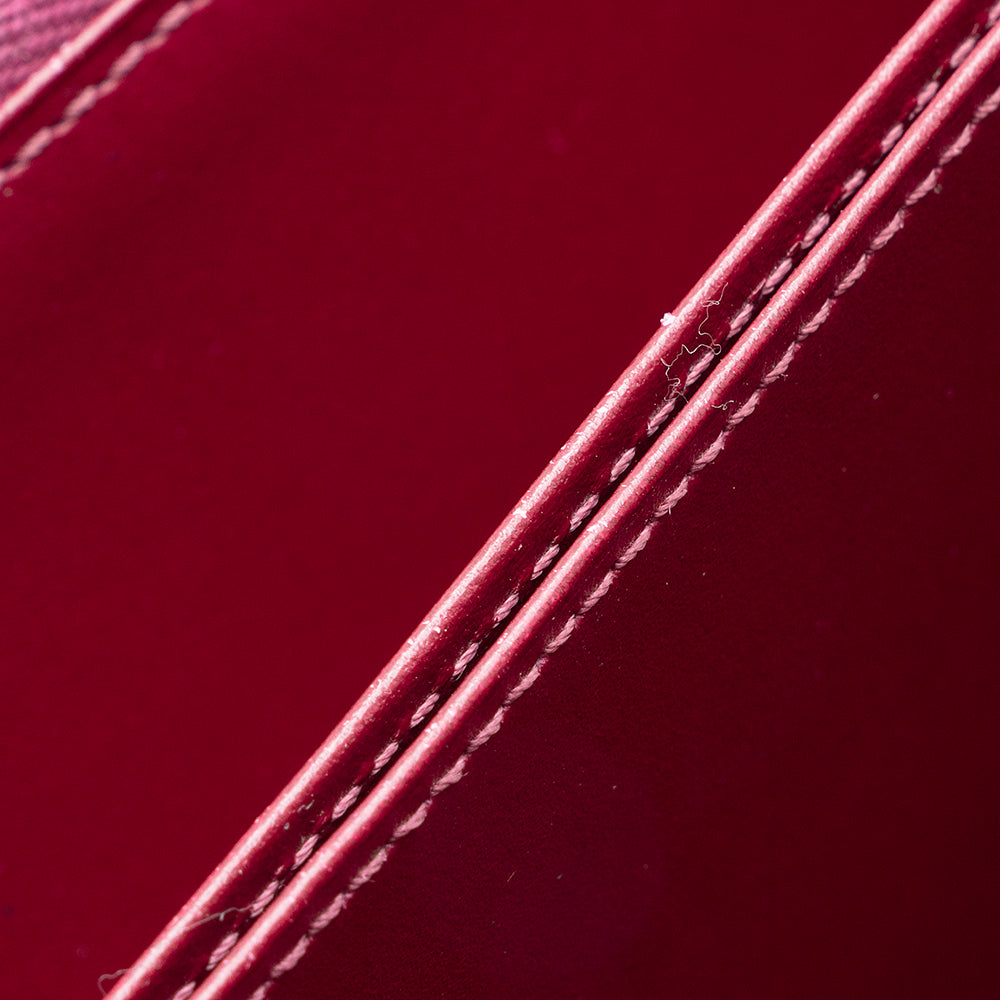 Louis Vuitton Monogram Vernis Zippy Wallet (SHF-22083)