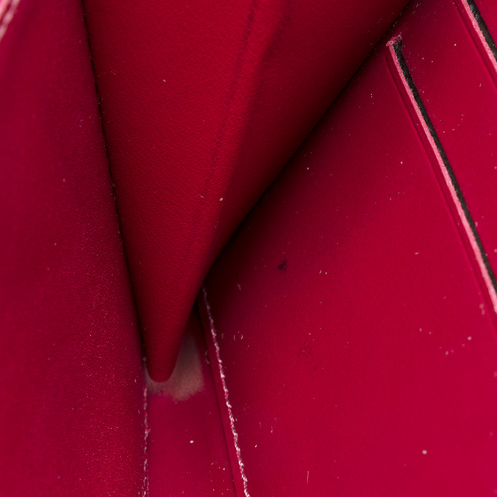 Louis Vuitton Monogram Vernis Zippy Wallet (SHF-22083)