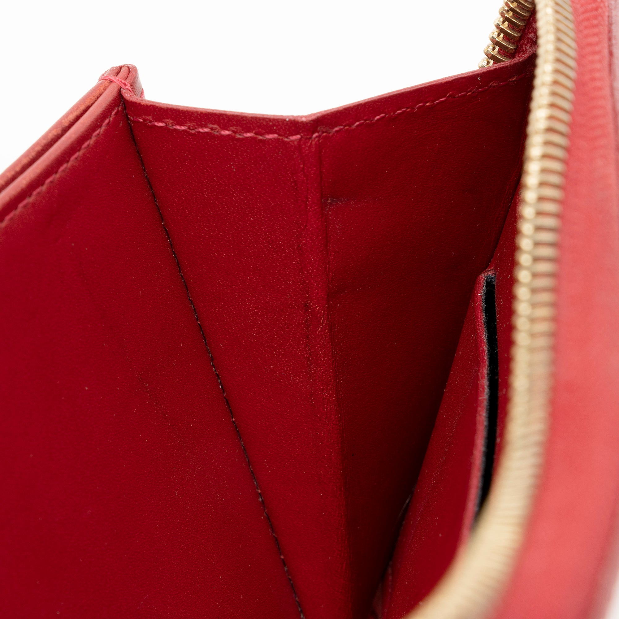 Louis Vuitton Monogram Vernis Zippy Wallet (SHF-22209)