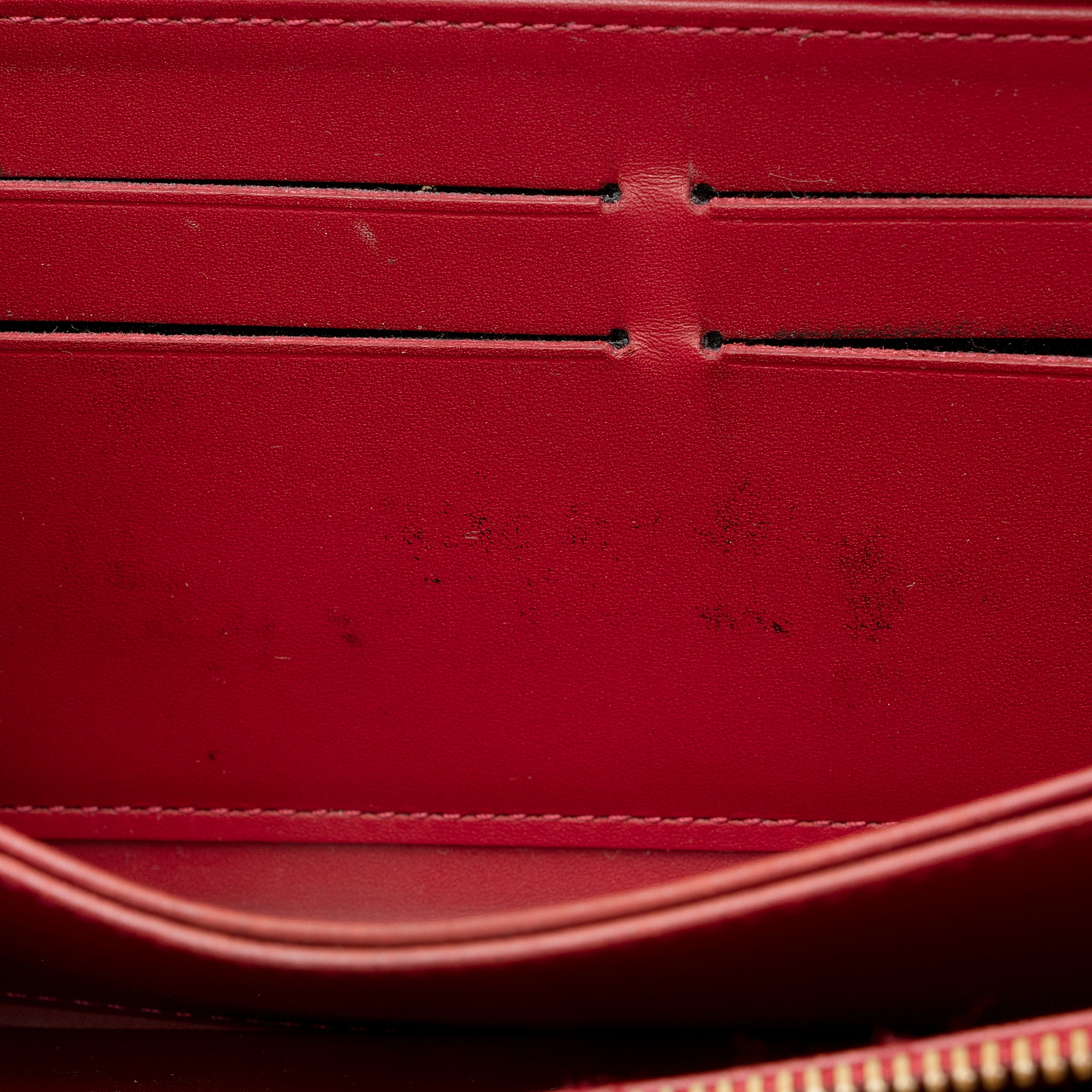 Louis Vuitton Monogram Vernis Zippy Wallet (SHF-22209)