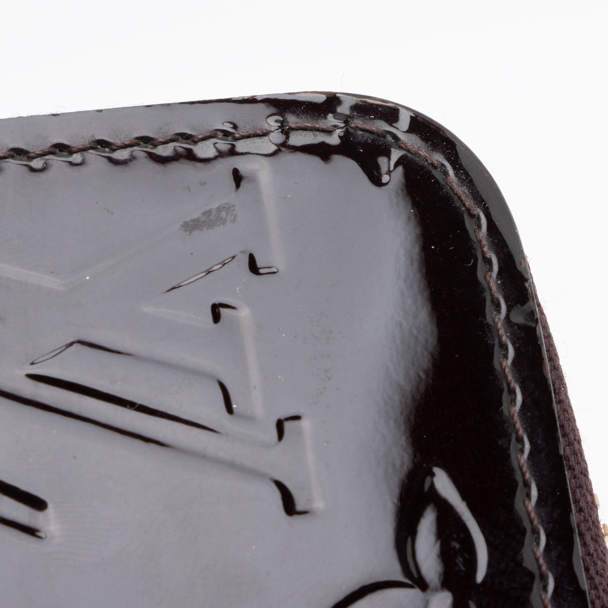 Louis Vuitton Monogram Vernis Zippy Wallet (SHF-23541)