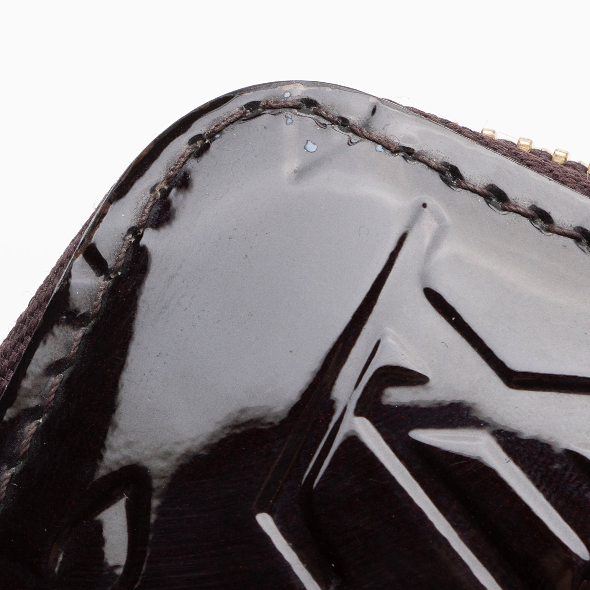 Louis Vuitton Monogram Vernis Zippy Wallet (SHF-23541)