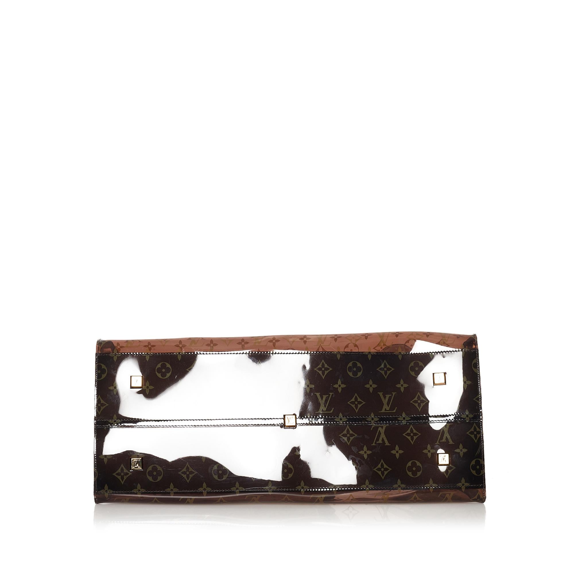 Louis Vuitton Monogram Vinyl Cabas Cruise (SHG-32601)