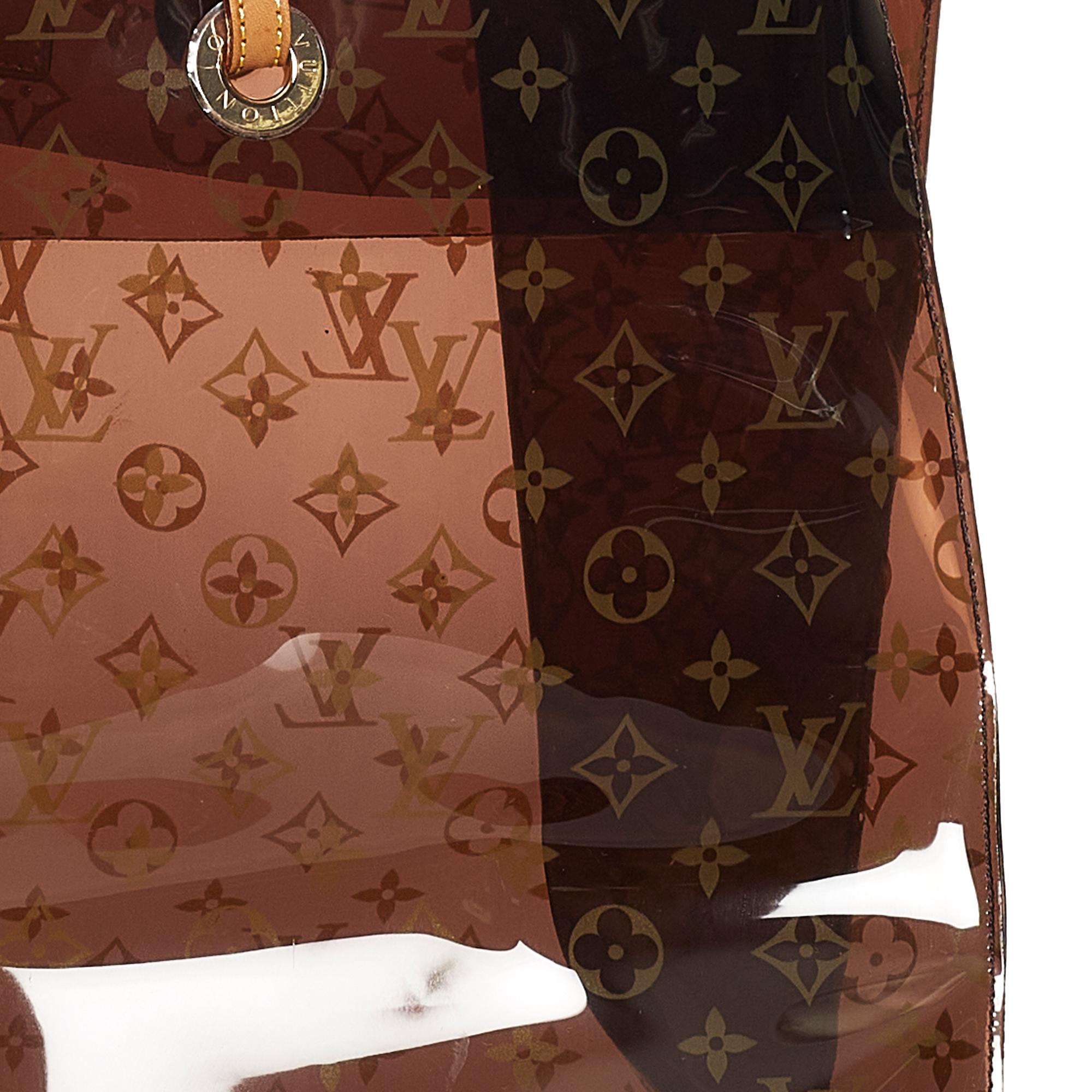 Louis Vuitton Monogram Vinyl Cabas Cruise (SHG-32601)