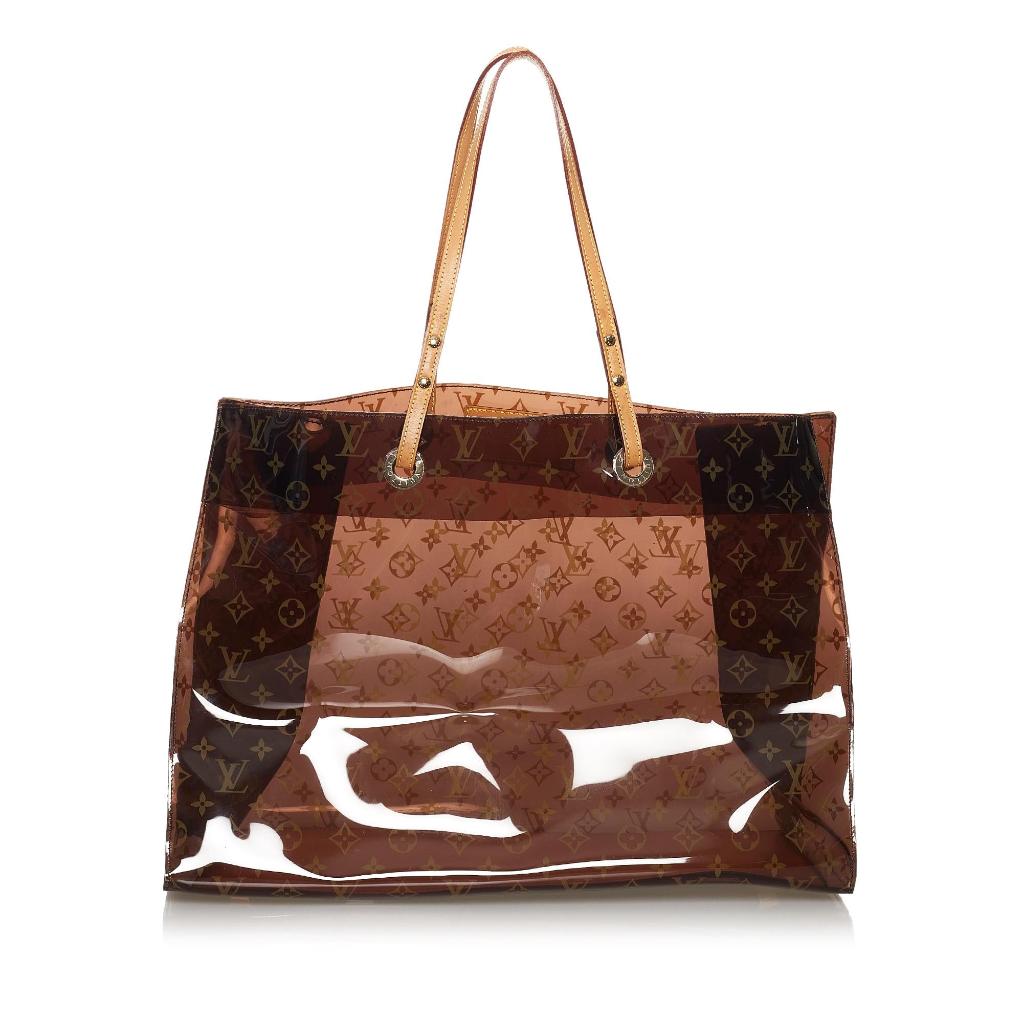 Louis Vuitton Monogram Vinyl Cabas Cruise (SHG-32601)