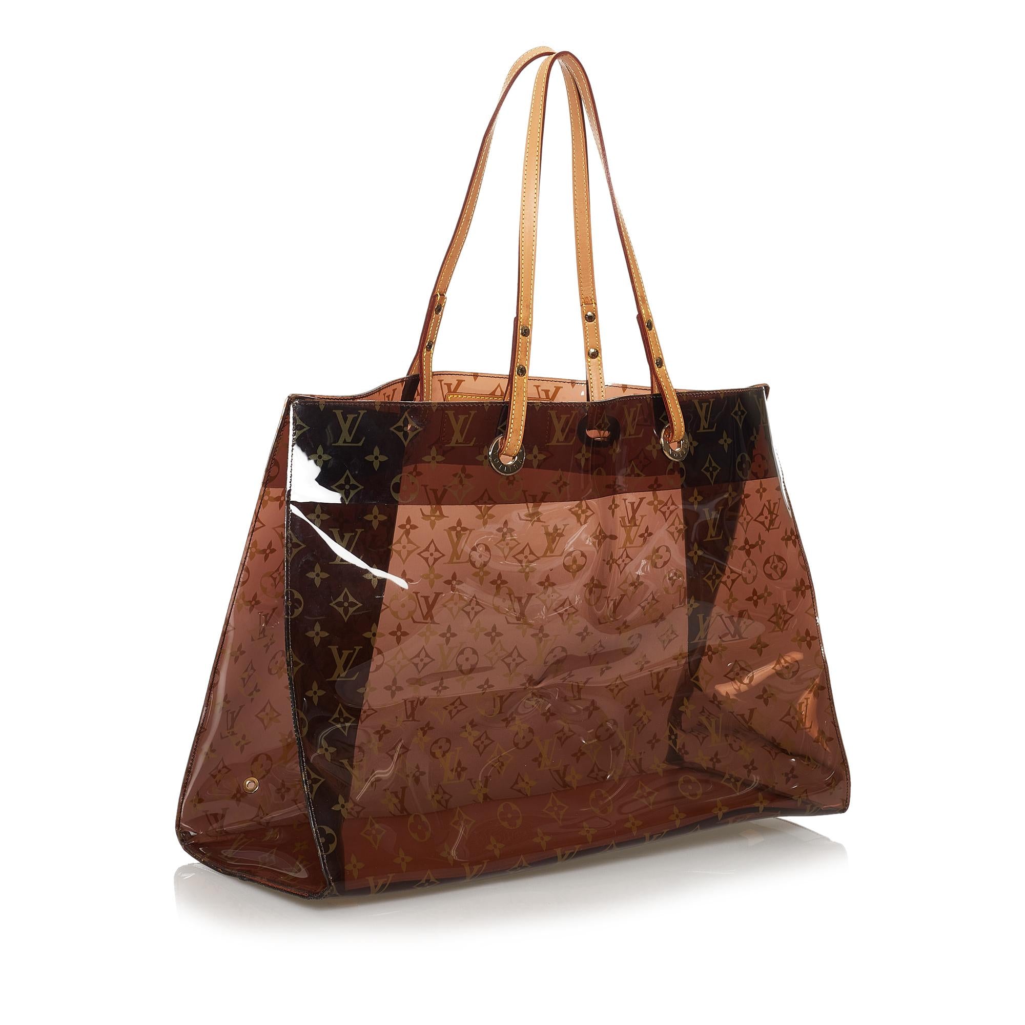 Louis Vuitton Monogram Vinyl Cabas Cruise (SHG-32601)
