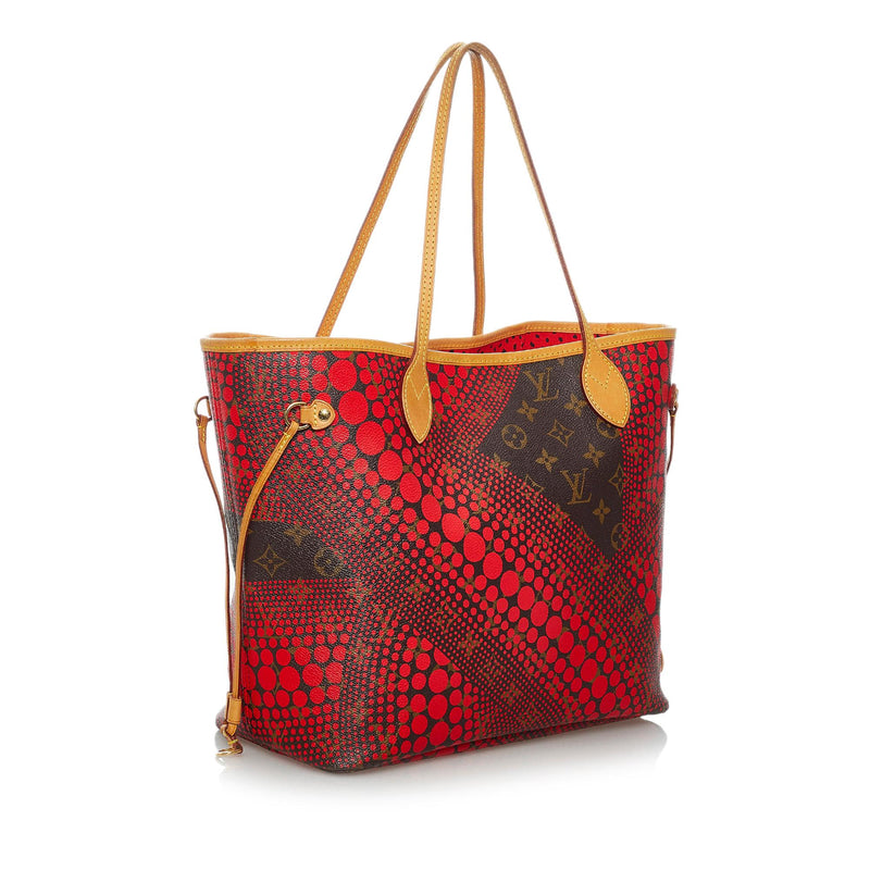 Louis Vuitton x Yayoi Kusama Red Dots Monogram Neverfull MM Bag Louis  Vuitton