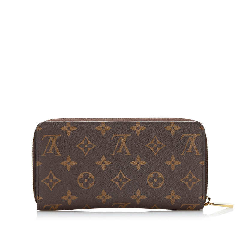 Louis Vuitton Monogram Zippy Wallet (SHG-37177)