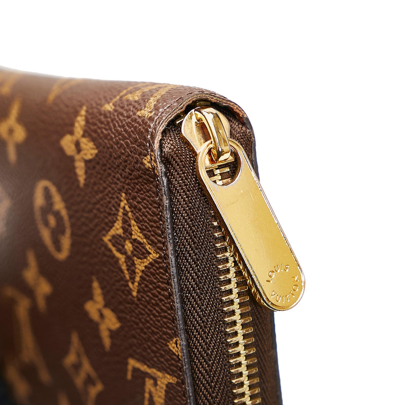 Louis Vuitton Monogram Zippy Wallet (SHG-37177)