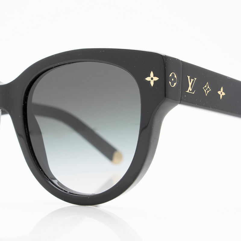 Louis Vuitton My Monogram Light Round Sunglasses Black Acetate & Metal. Size E