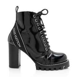 Vuitton Patent Logo Star Trail Ankle Boots - 9 / 3 –