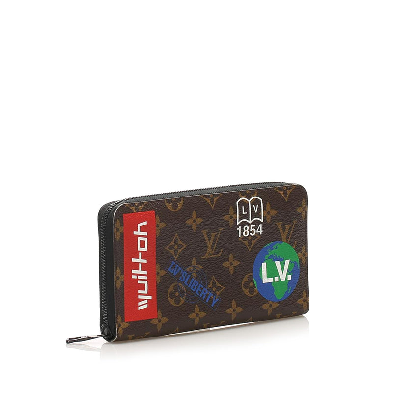 Louis Vuitton Calfskin New Wave Long Wallet (SHF-EjKLT8)