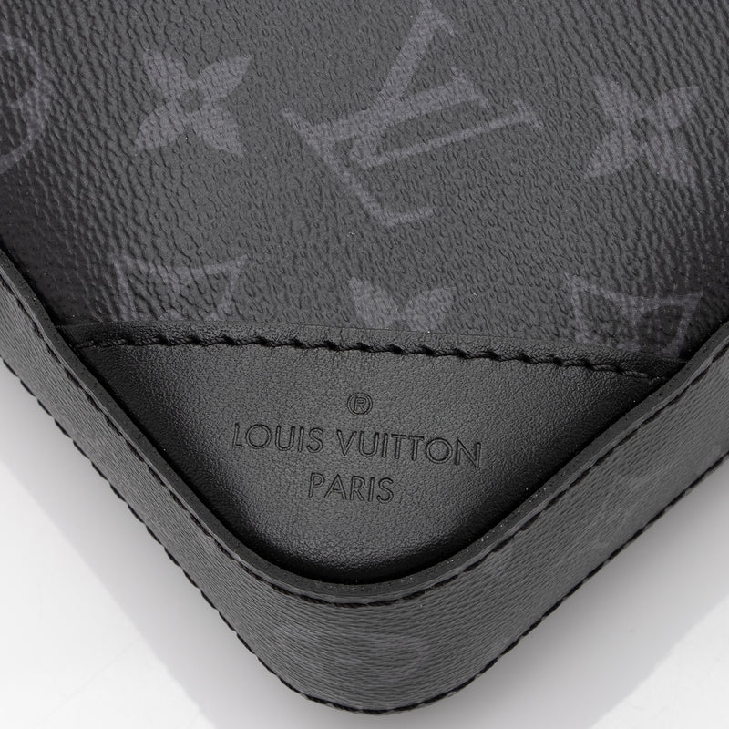 Louis Vuitton Monogram Eclipse Reverse Trio Messenger Black