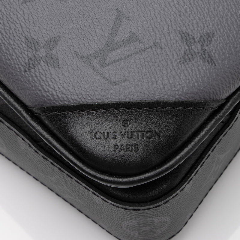 Louis Vuitton Trio Messenger Bag Reverse Monogram Eclipse Canvas