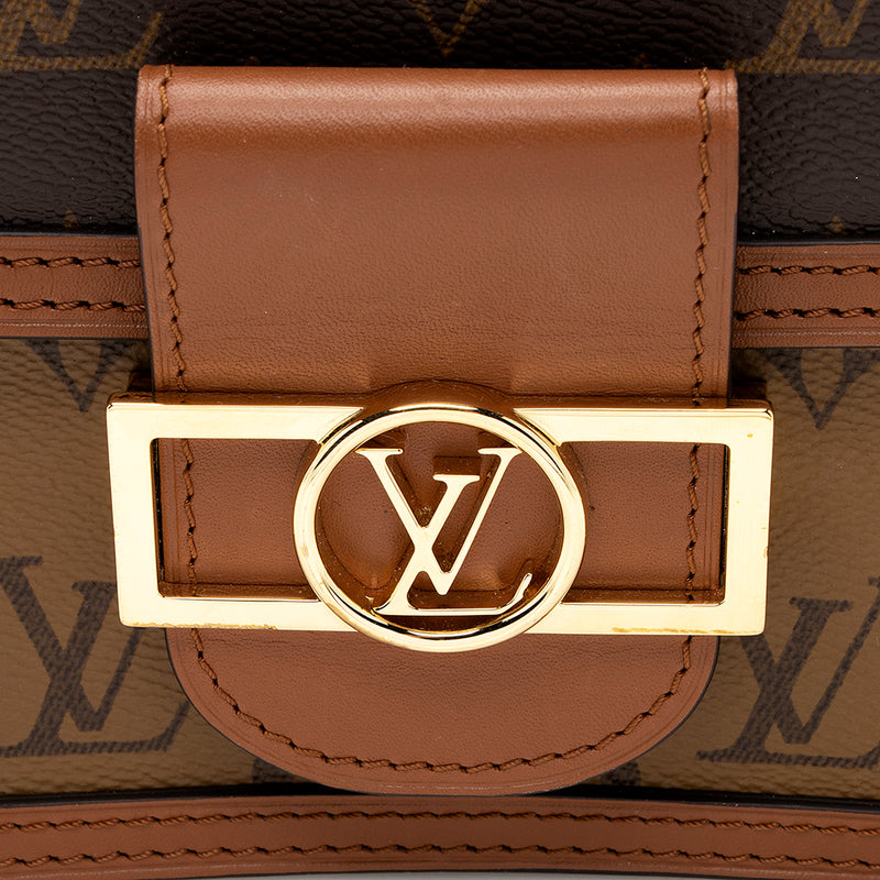 Auth Louis Vuitton Monogram Sac Dauphine 2Way Shoulder Hand Bag Old Model  4250F