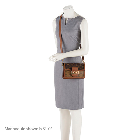 Louis Vuitton Reverse Monogram Mini Dauphine - Brown Shoulder Bags,  Handbags - LOU332847