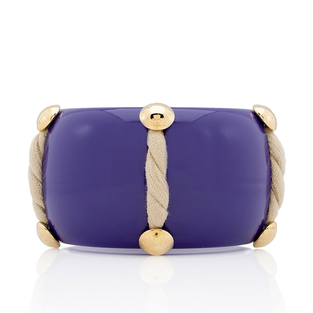 Louis Vuitton Shine Rope Bangle Bracelet - FINAL SALE (SHF-13647)