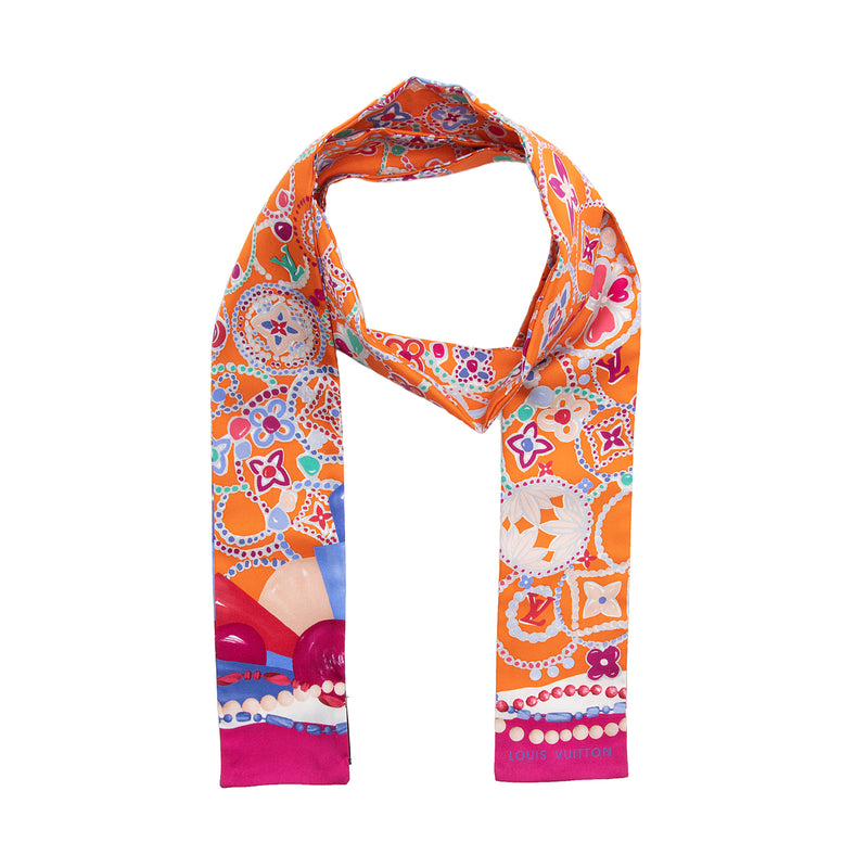 louis vuitton multicolor scarf