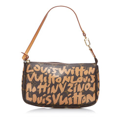 Louis Vuitton, Bags, Louis Vuitton Graffiti Pochette Accessories