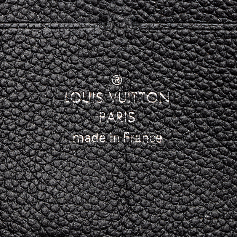 Louis Vuitton Studded Monogram Empreinte Zippy Wallet (SHF-16721