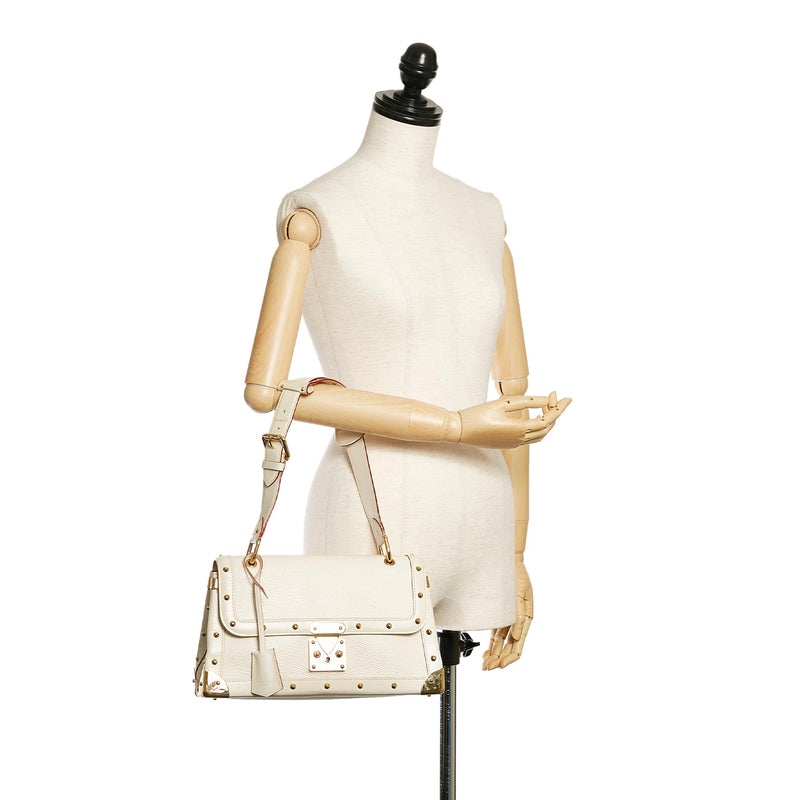 Louis Vuitton - Authenticated Le Talentueux Handbag - Leather White Plain for Women, Good Condition