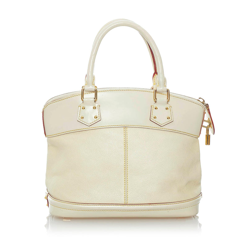Louis Vuitton Suhali Lockit Leather Handbag